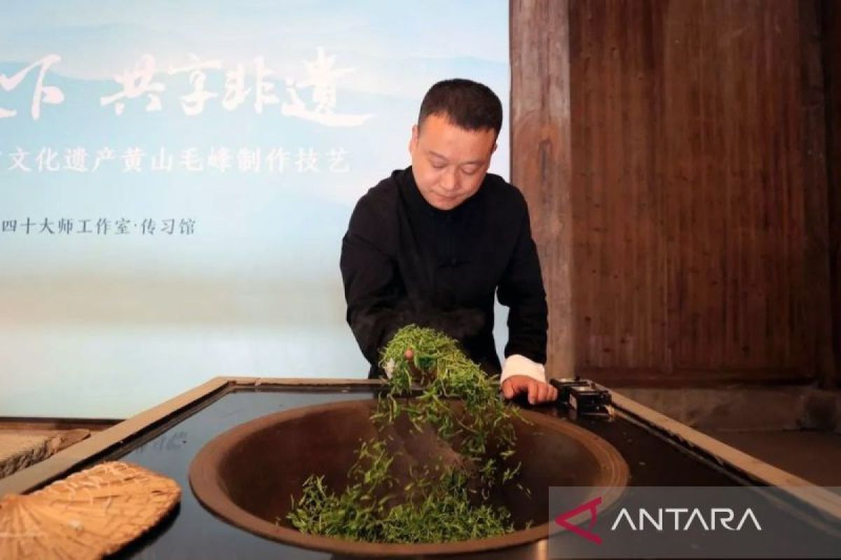 Teknologi digital “sebar luaskan” aroma teh di Anhui China Timur